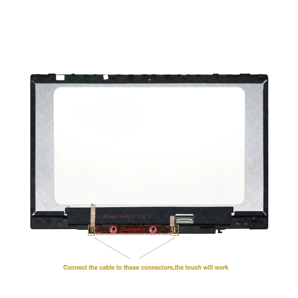 14'' FHD LCD Touch Screen Assembly for HP Pavilion x360 14-cd1042nr 14-cd1066nr - Image 2 of 4