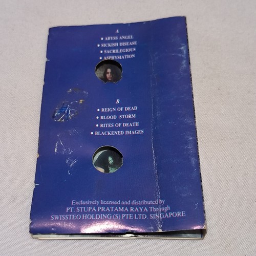 Mortuary - Blackened Images 1990 vintage indonesia tapes - Picture 4 of 8