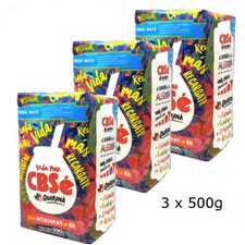 Argentine Loose Leaf Yerba Mate CBSe Guarana Energy Energia (3x500G)