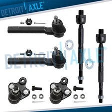 Front Tie Rod Ends Lower Ball Joints for 2007 2008 2009 2010 2011 Honda CR-V CRV