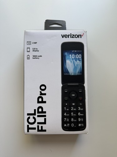 Verizon Prepaid TCL Flip Phone 4056SPP NEW SEALED