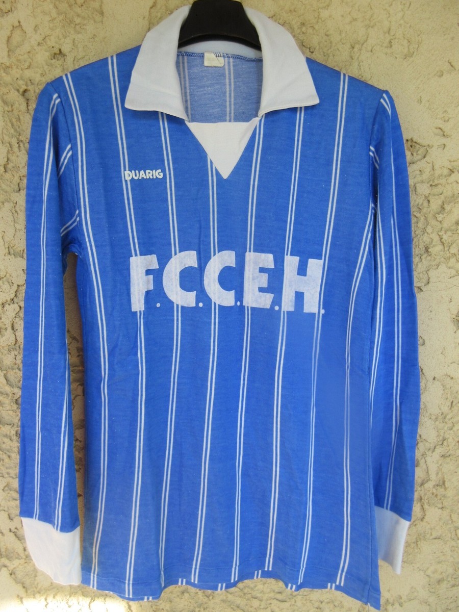 Maillot DUARIG vintage années 80 nylon football shirt orange jersey trikot 4x5