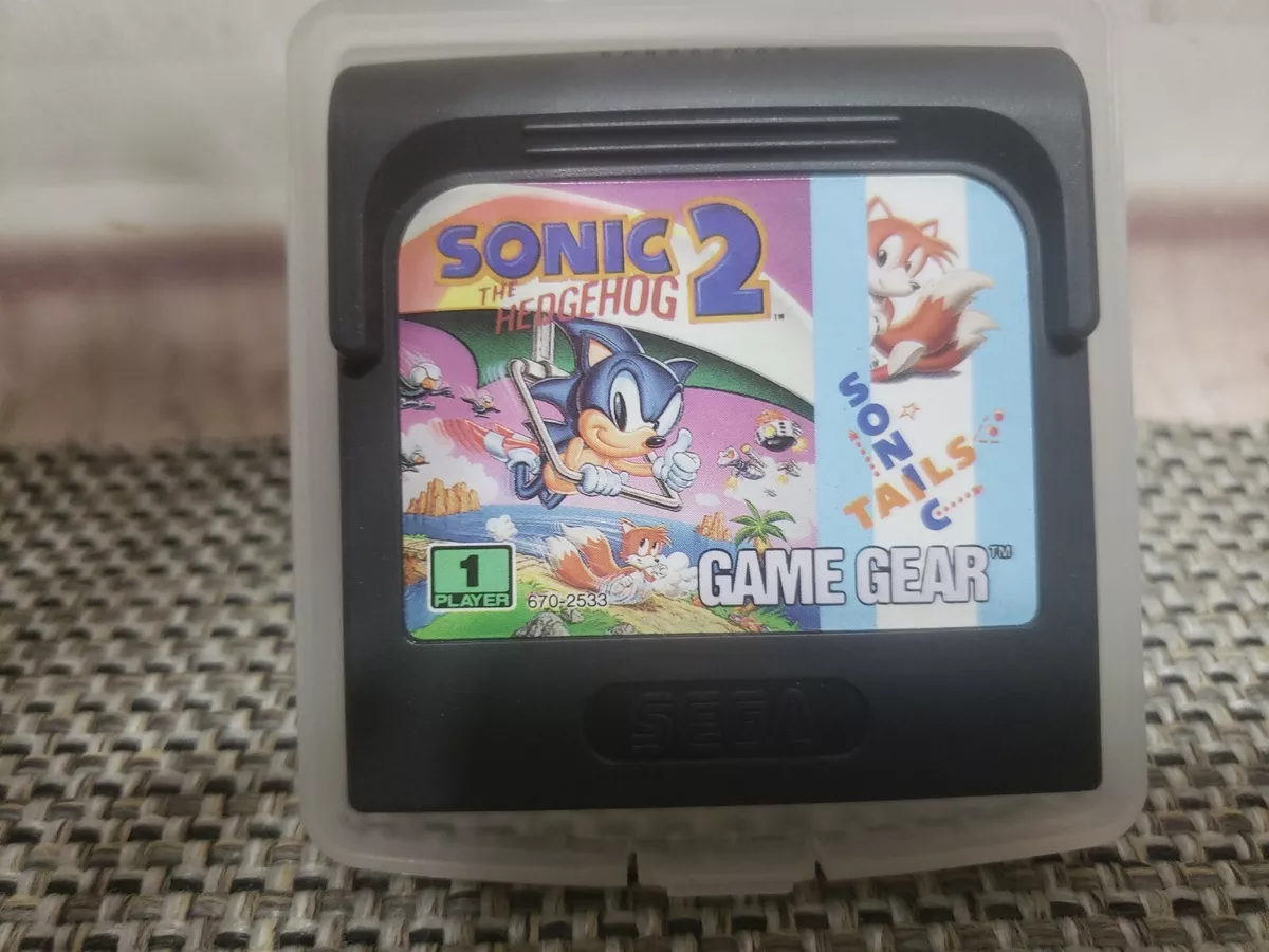 Sonic The Hedgehog Sega Game Gear Complete In Box CIB | Nice Shape!