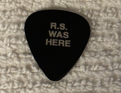 Bon Jovi Richie Sambora Signature Guitar Pick 1992 Tour Keep The