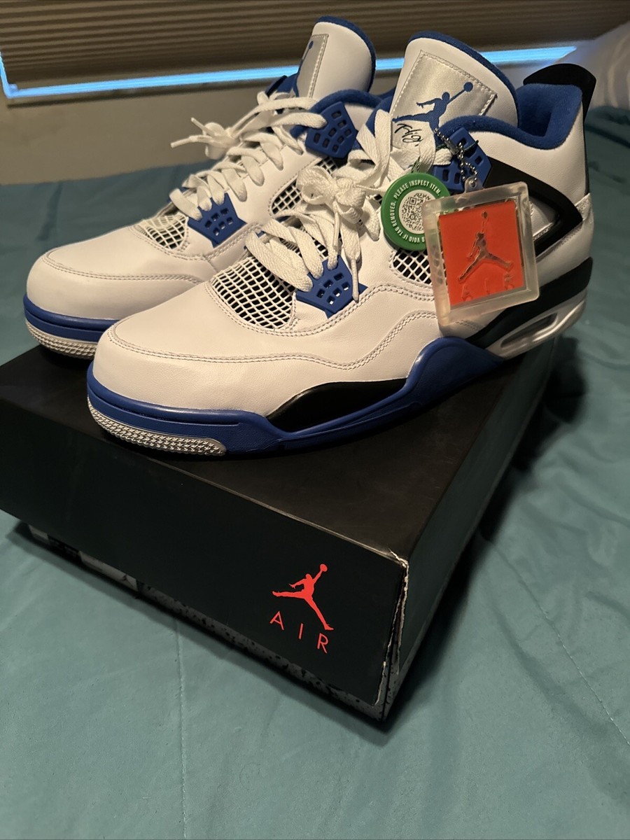 Nike Air Jordan 4 Retro Motorsports 2017 308497-117 Men