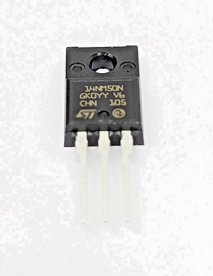 1 Stück STF14NM50N | N-channel Power MOSFET | 500V | 12A | 0.28Ω | 25W  |TO220FP