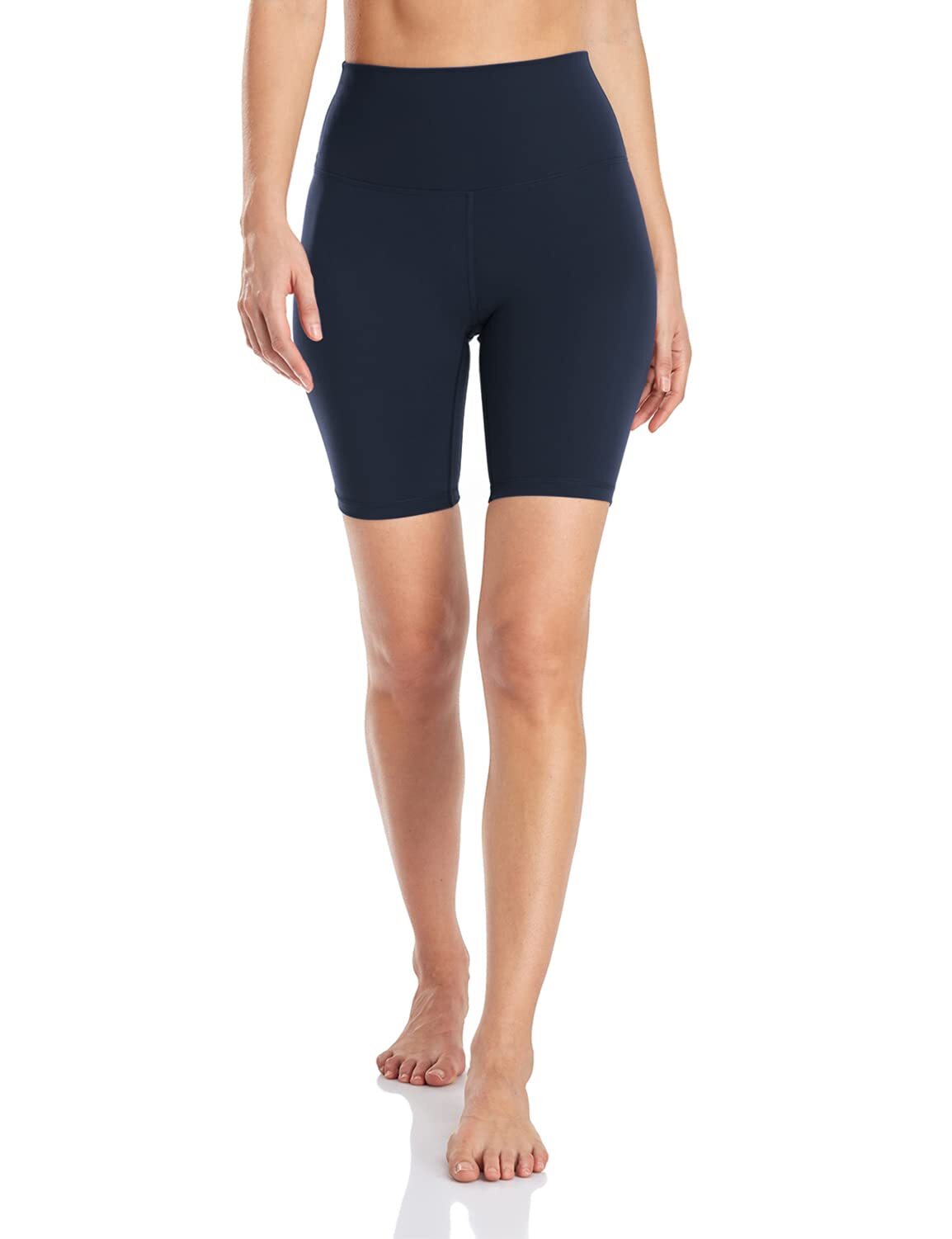 Heynuts Hawthorn Athletic Womens Biker Shorts Pants, High Waisted Yoga