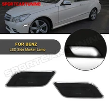 LED Side Marker Light For 10-13 Mercedes E Class W207 C207 E350 E550 2Door Coupe