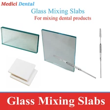 Dental Glass Mixing Slabs Mix Slab Pad Mixing Spatula #22,  #24,  #22 FLEX, #313