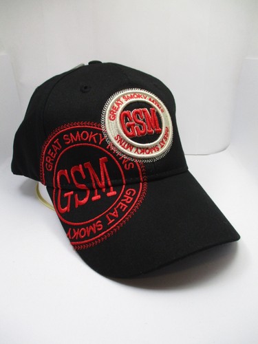 Tolle Smoky Mountains Robin Ruth Kappe/Mütze neu mit Etikett verstellbar schwarz GSM neu RR - Bild 1 von 10