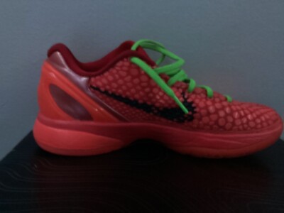 kobe 6 reverse grinches good condition and size 9