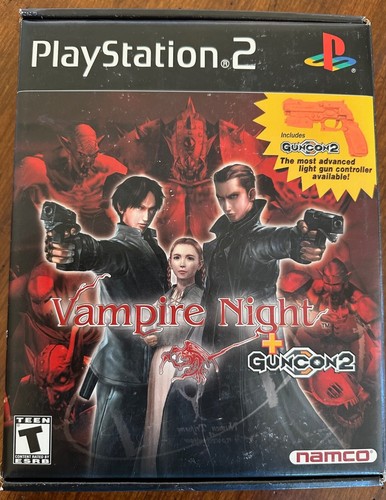 Vampire Night Guncon 2 Bundle Playstation 2 PS2 mit Karton