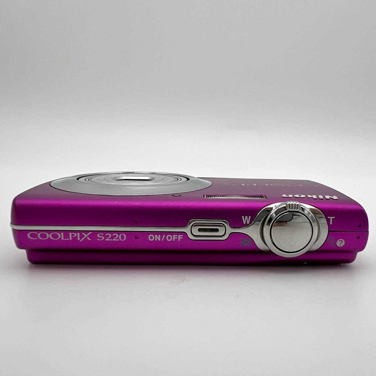Nikon COOLPIX S220 Pink 10.0MP Compact Digital Camera From Nikon COOLPIX S220 Pink 10.0MP Compact Digital Camera From