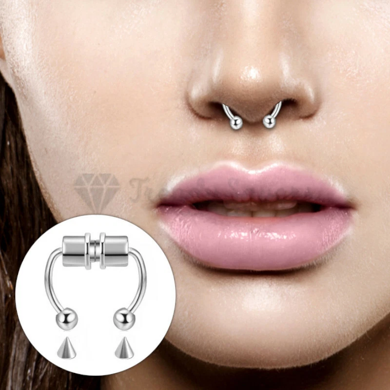 U shaped nose ring discount