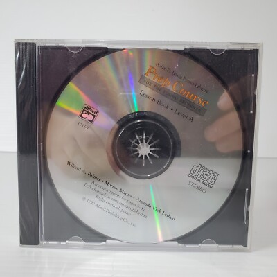 Alfred's Basic Piano Library Prep Course Level A Lesson Book Cd Beginner New 