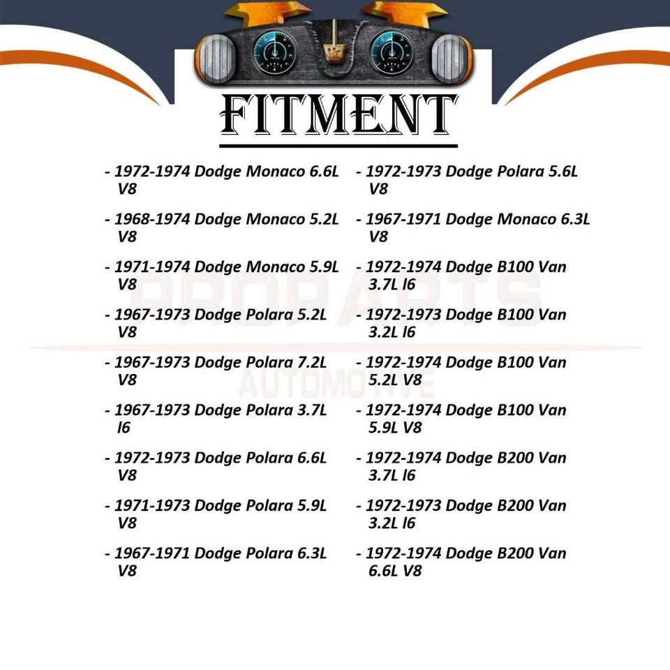 1x Bomba de dirección asistida para camioneta Dodge D100 1973 3,2 L Foto 4 de 4