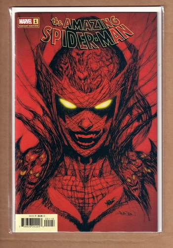 AMAZING SPIDER-MAN #1 QUEEN GOBLIN GLEASON WEBHEAD VARIANT 2022 NM