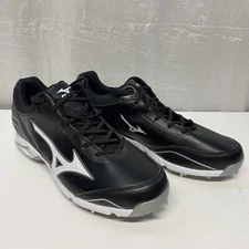Mizuno Men's 9 Spike Advanced Classic 7 Baseball Metal Black Cleats 320431 Sz 16