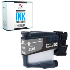 Compatible LC506 Black Ink Cartridge fits Brother INKvestment MFC-J4355DW