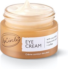 UpCircle Eye Cream With Coffee And Hyaluronic Acid 15ml - For Dark Circles, Puff