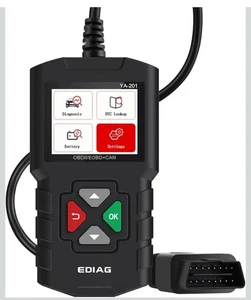 EDIAG YA-201 Obd2 Scanner, complet OBD2 Modes Vérifier le lecteur de code moteur EOBD/KOBD/CAN