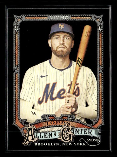 2025 Topps Allen & Ginter #238 Brandon Nimmo | Baseball Card