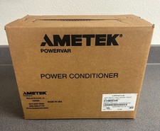 AMETEK Powervar Ground Guard Conditioner: 2 receptacles, 1 A, 60 Hz, 120 VAC