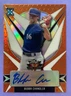 2021 Leaf Valiant /99 Orange Bubba Chandler Rookie XRC Auto #BA-BC1