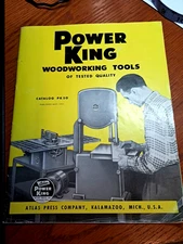 Power King Woodworking Tools 1950 Catalog PK50 Shop Guide Tips & Tricks