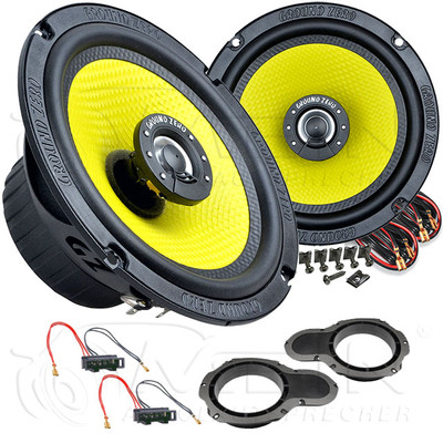 GROUND ZERO LAUTSPRECHER für VW PASSAT B7 3C 2010-2014 Front Vorn Tür 130W #A46Y