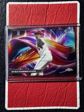 2025 Topps Chrome NPB Ryoji Kuribayashi Helix Case Hit #HX-12 Hiroshima Carps