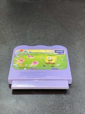 Vtech V.Smile Game - Spongebob - A Day in the Life of a Sponge cartridge only