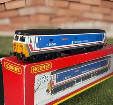 Hornby Dauntless R2793 Class 50 + Lights 50048 Network SouthEast Diesel Loco OO 