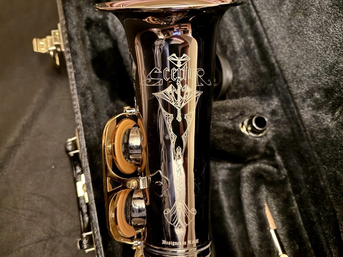 Cannonball ASCEP-BL Sceptyr Semi-Pro Alto Saxophone, Blue Abalone