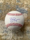 Ben Rice New York Yankees Signed MLB Baseball - Beckett Authenticated A