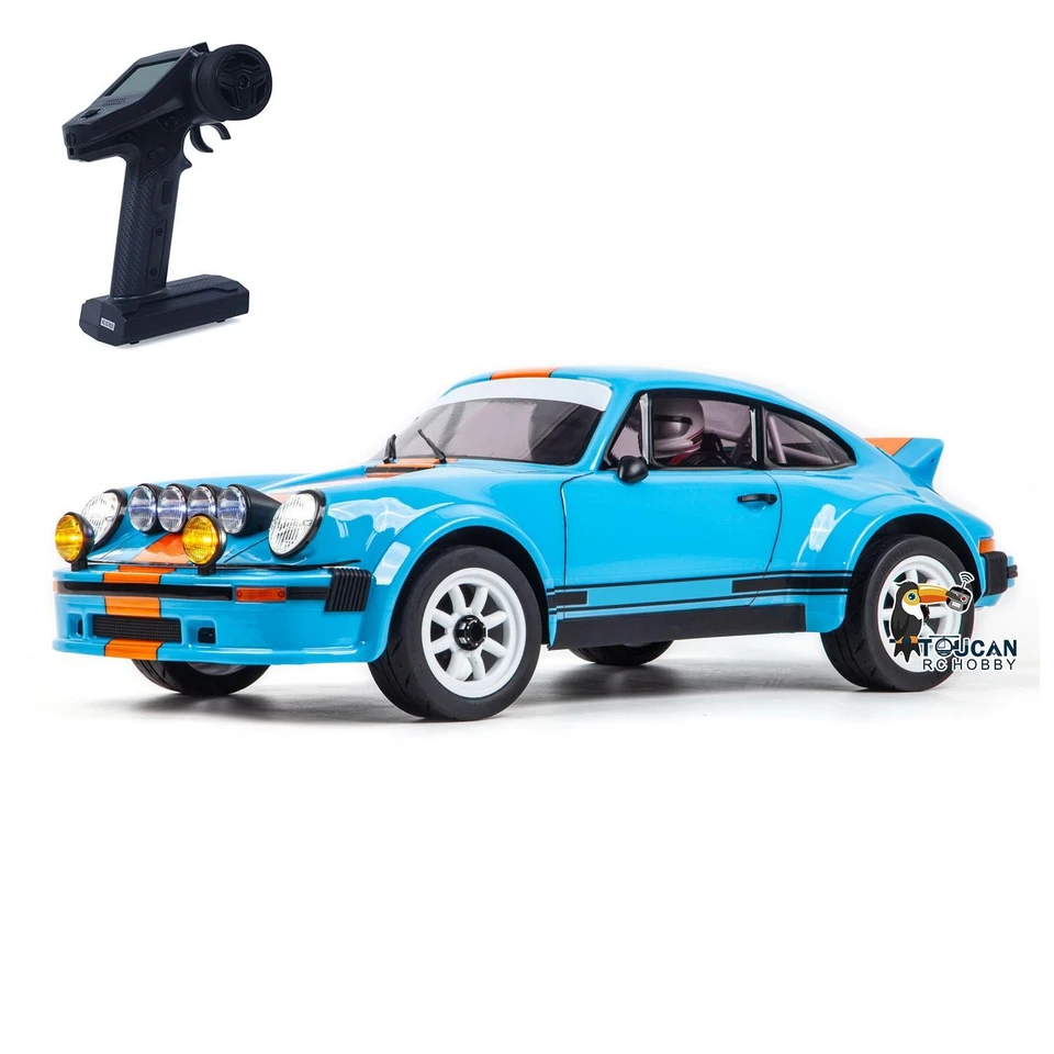 TRACTION HOBBY 1/6 RC Rally Car 4*4 Metal Chassis Light Independent Suspension - Image 4 of 4