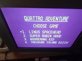 Quattro Adventure (Nintendo Entertainment System NES, 1991) *TESTED*