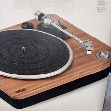 House of Marley Stir It Up Wireless Bluetooth Turntable with AT3600L Bamboo