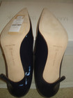 100% AUTH NEW WOMEN MANOLO BLAHNIK BLUE CAMPARI MARY JANE HEEL EU 41.5/US 11.5 — photo 8