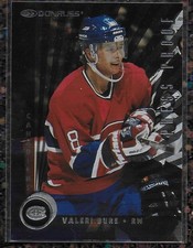 1997-98 Donruss VALERI BURE Montreal Canadiens #8 Silver Press Proof SP #/2000