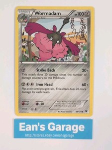 Pokemon Wormadam Stage 1 59/124 Fates Collide Uncommon - MN