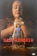 RICHARD GADD & JESSICA GUNNING Hand Signed "BABY REINDEER" 11x17 PHOTO JSA COA