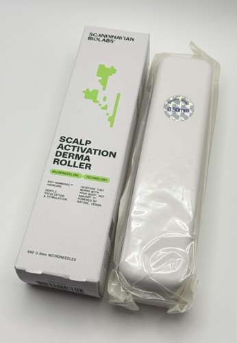 Scandinavian Biolabs Scalp Activation Derma Roller 540 0.5mm