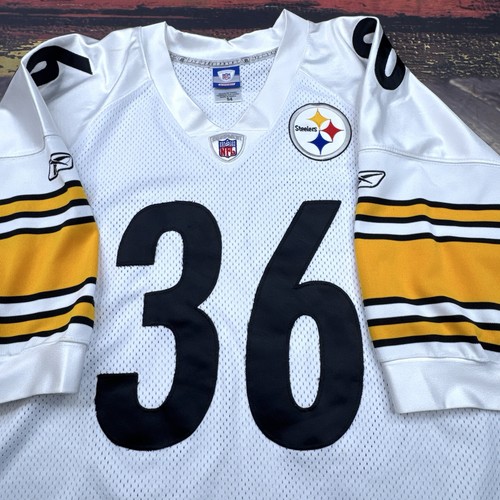 Authentic Reebok Pittsburgh Steelers Trikot Gr. 54 2XL Jerome Bettis Stitched #36 - Bild 3 von 13