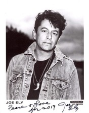 SINGER Joe Ely autograph, IP signed photograph