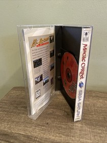 Magic Carpet (Sega Saturn, 1996) w/ Manual  & Tested