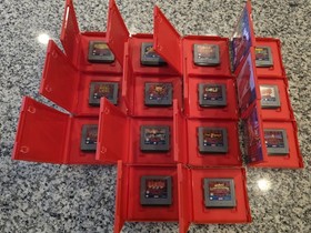 Complete Set of All 14 North American Virtual Boy Games - Tested & Authentic