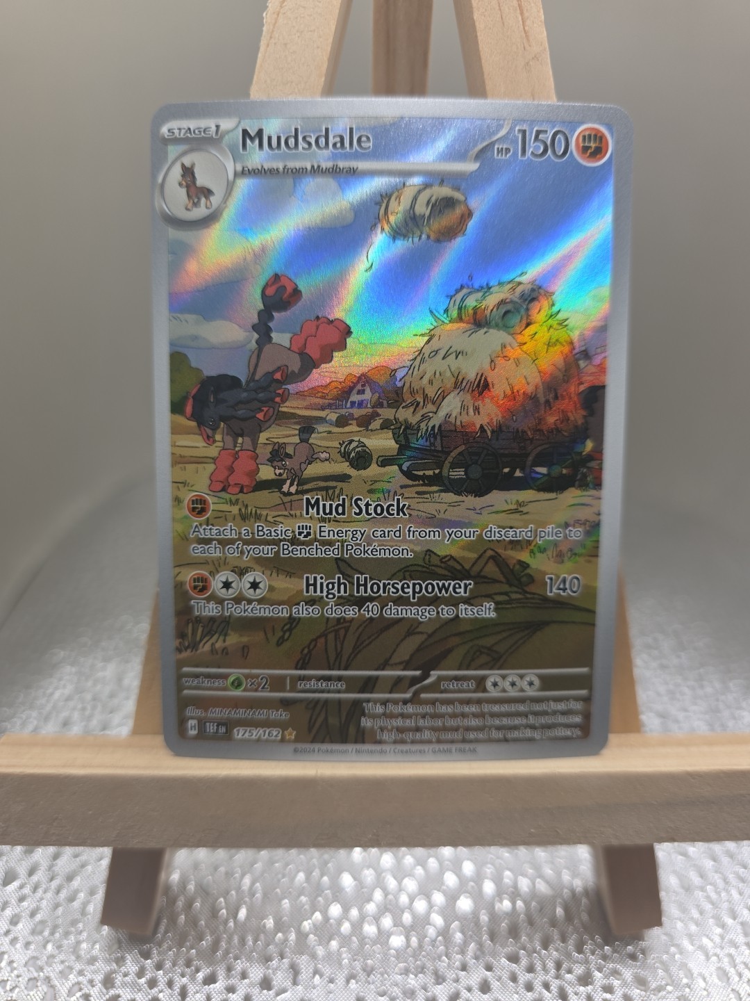 Mudsdale 175/162 SV05: Temporal Forces Holo - Mint