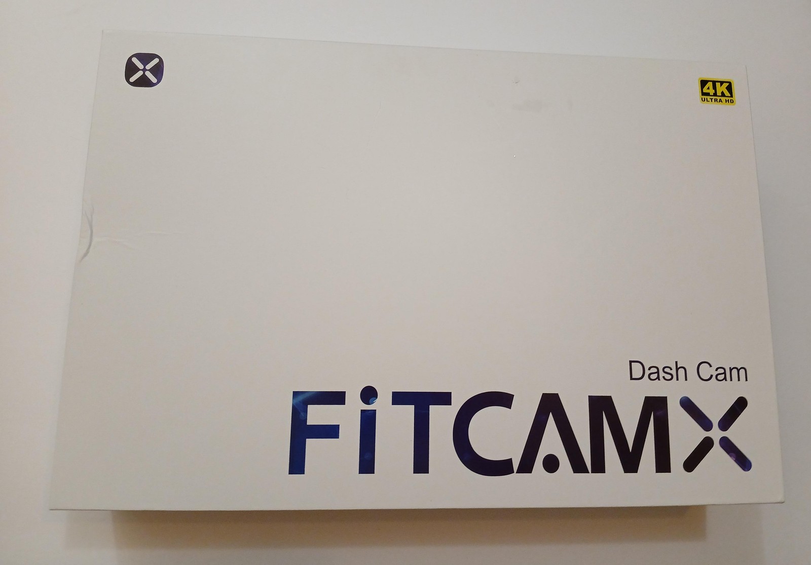 FITCAMX HD2 Dash Cam 4K Ultra HD WiFi G-Sensor Loop Recording 64GB Card HDR