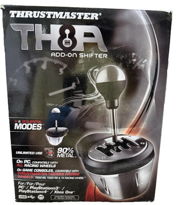 TH8A Thrustmaster H pattern shifter for PC/Xbox/PS  Open Box Display